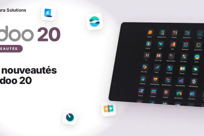 Nouveautés d'Odoo 20 : toutes les applications