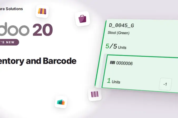 Odoo 20 Inventory and Barcode: ShipStation, RFID