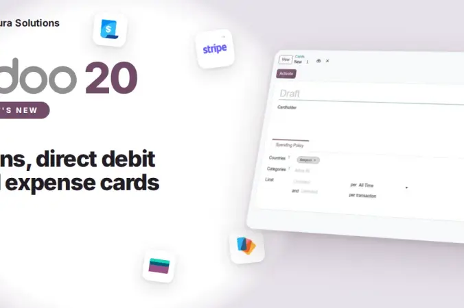 Odoo 20 Loans, Direct Debit and Expense Cards