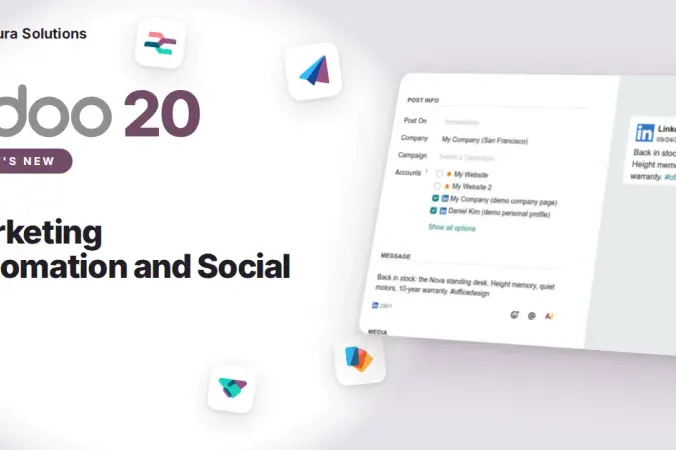 Odoo 20 Marketing Automation and Social: What's New
