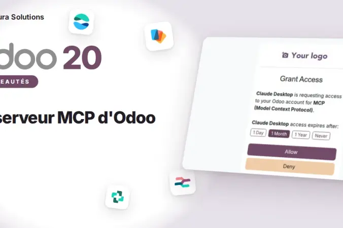 Serveur MCP d'Odoo 20 : connecter Claude et ChatGPT