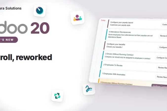 Odoo 20 Payroll: Salary Rules, Pay Runs, Countries