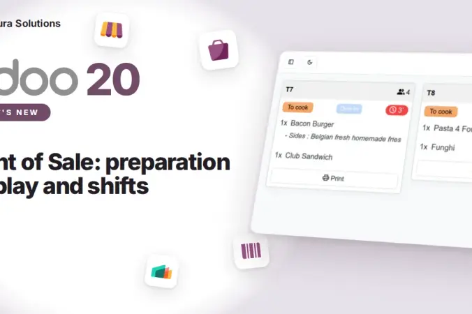 Odoo 20 POS: Preparation Display and Shifts