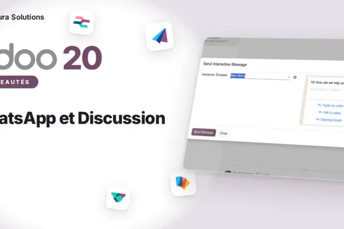 Odoo 20 WhatsApp et Discussion : ce qui change