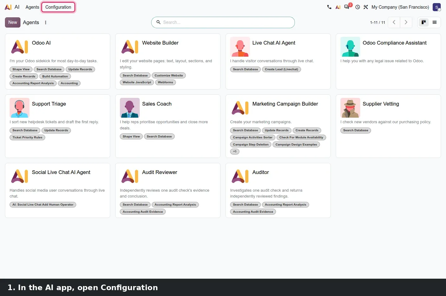 Step 1: Animated steps showing how a tool is exposed in MCP