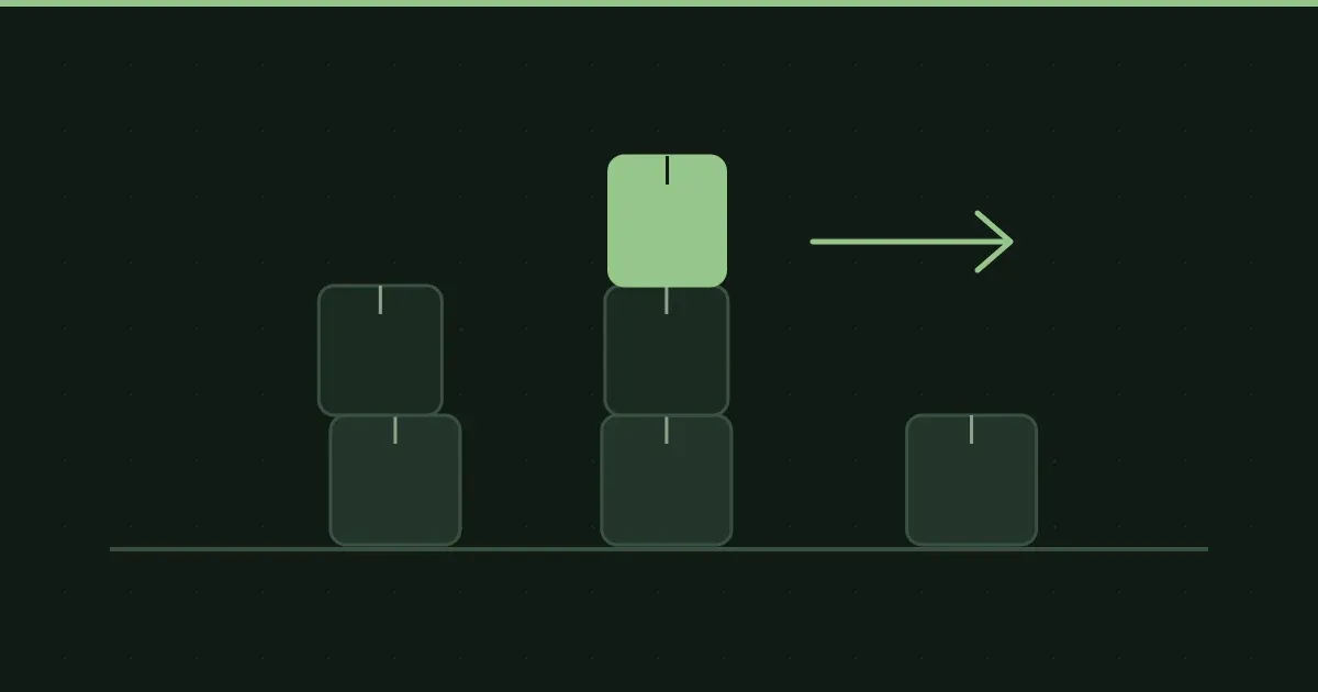 Illustration of stacked shipping boxes on a conveyor line