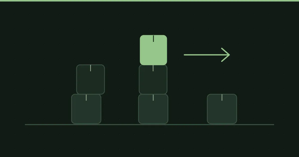Illustration of stacked shipping boxes on a conveyor line
