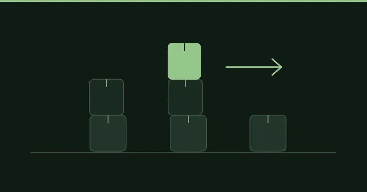 Illustration of stacked shipping boxes on a conveyor line